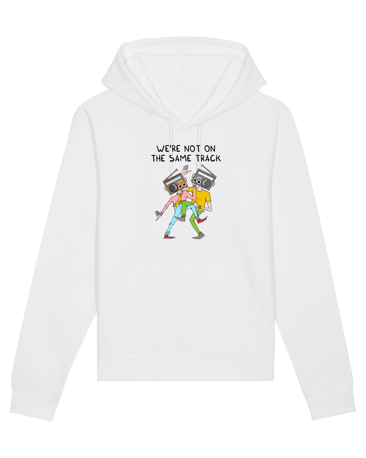 Hanorac Unisex Drummer White