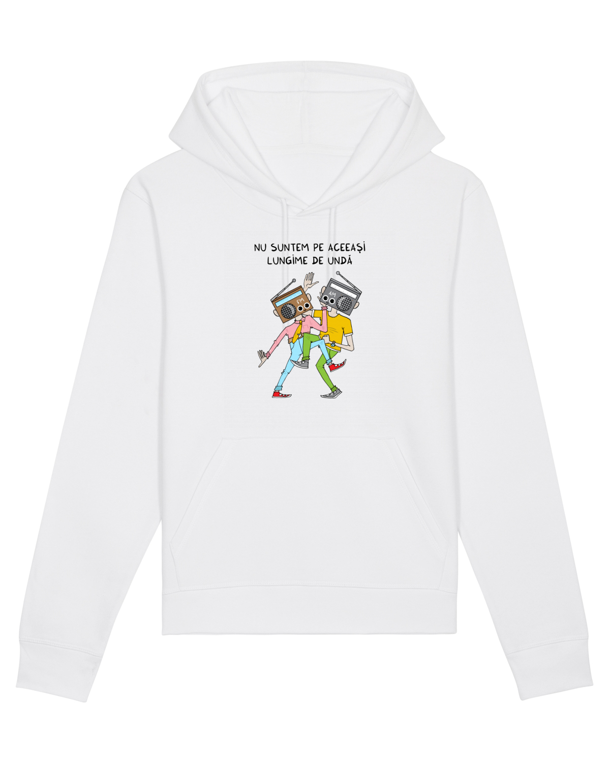 Hanorac Unisex Drummer White