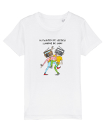 Nu suntem pe aceeași lungime de undă Tricou mânecă scurtă  Copii Mini Creator