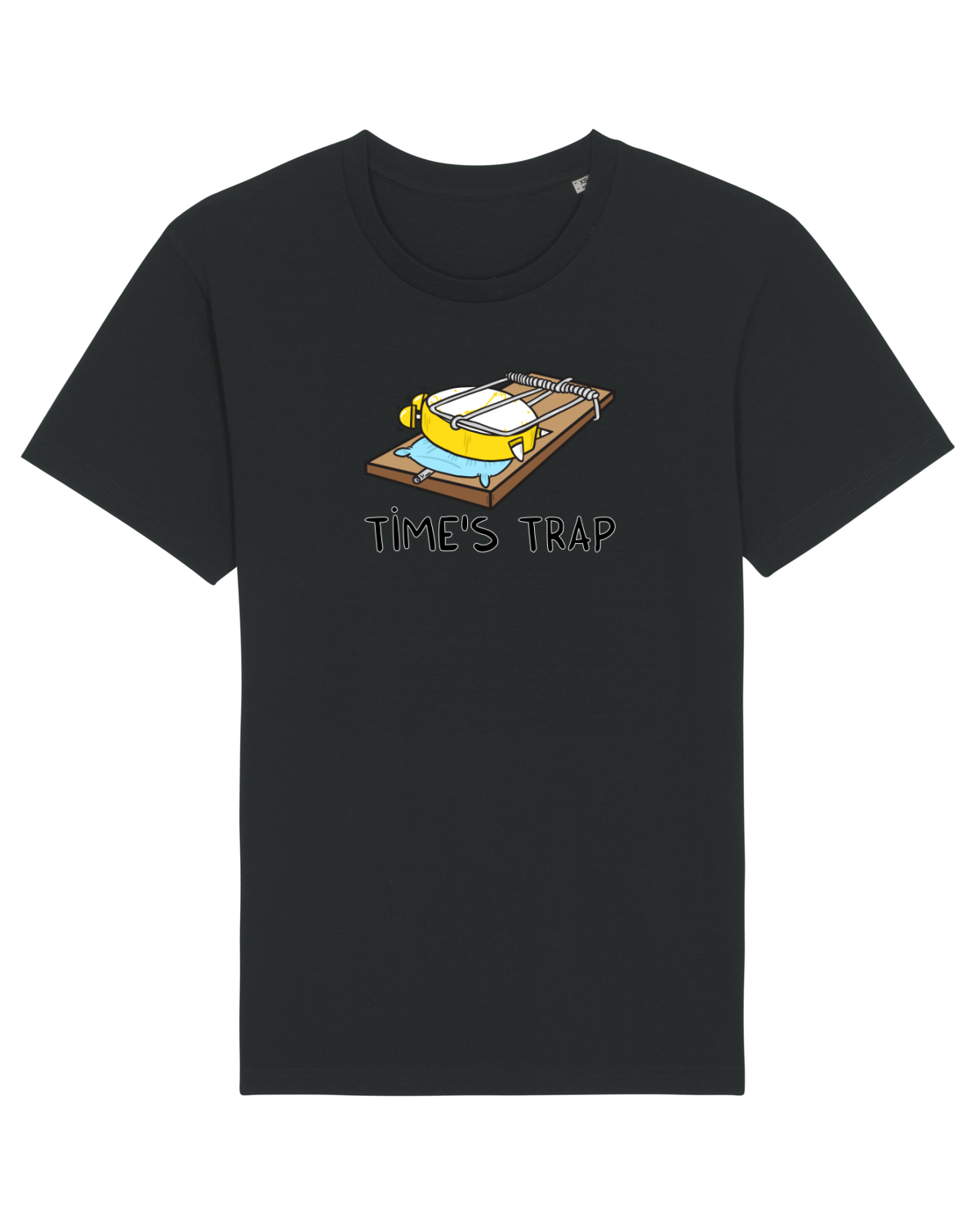Tricou mânecă scurtă Unisex Rocker Black