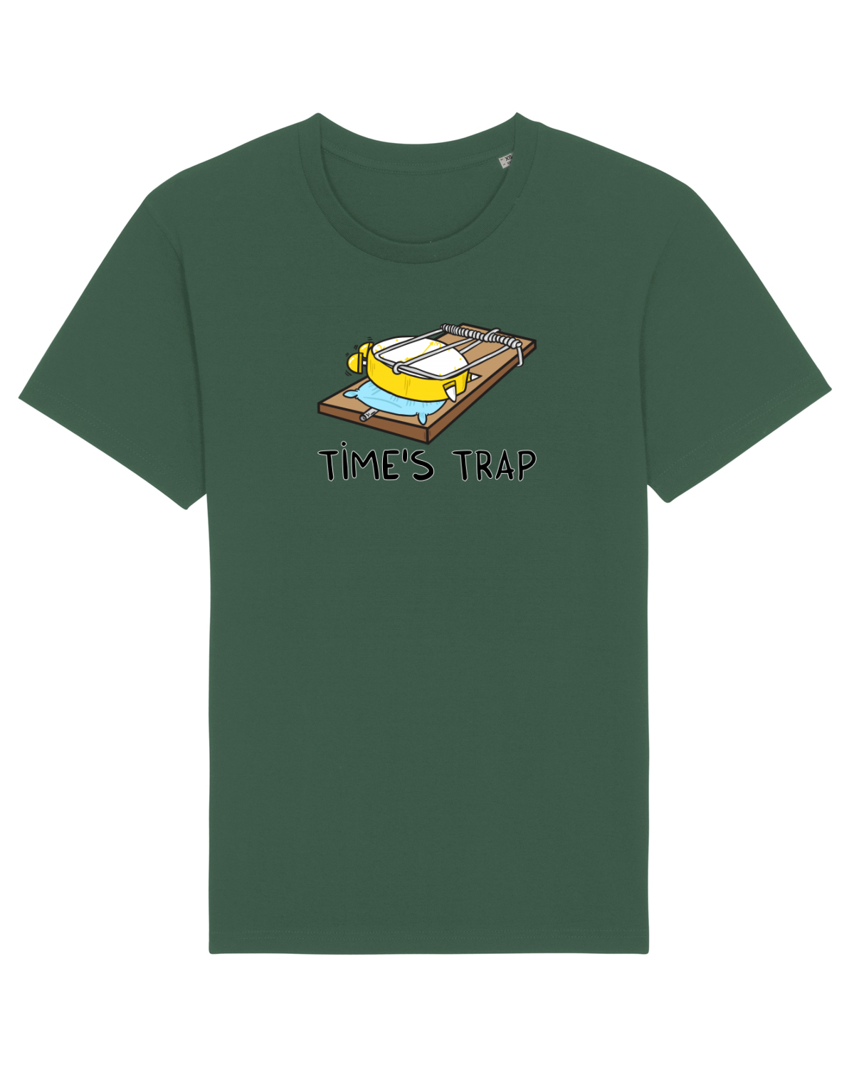 Tricou mânecă scurtă Unisex Rocker Bottle Green