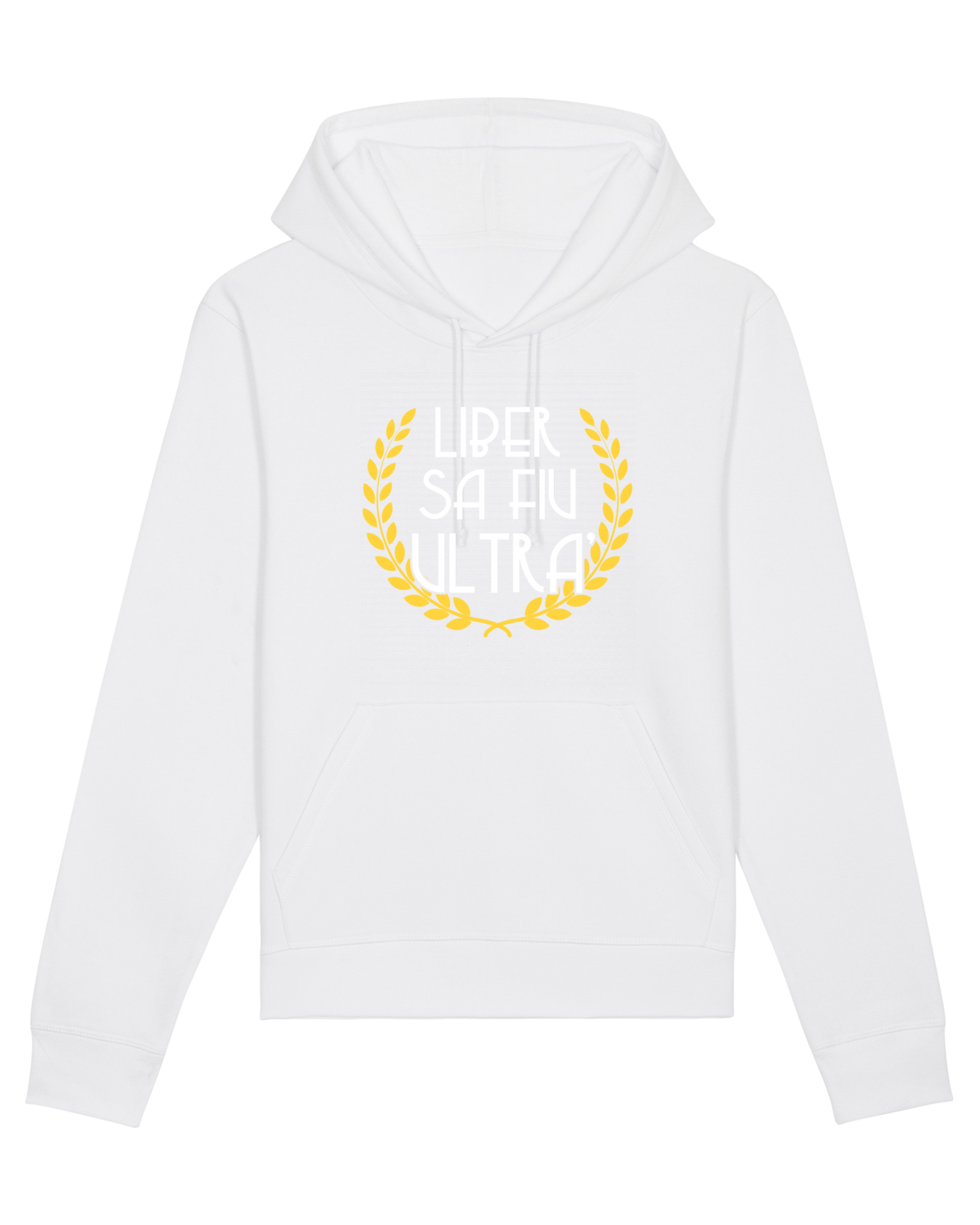 Hanorac Unisex Drummer White