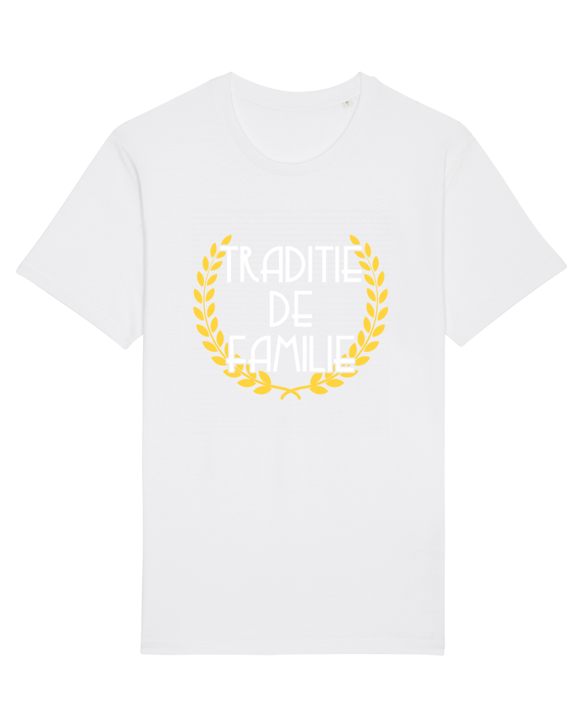 Tricou mânecă scurtă Unisex Rocker White