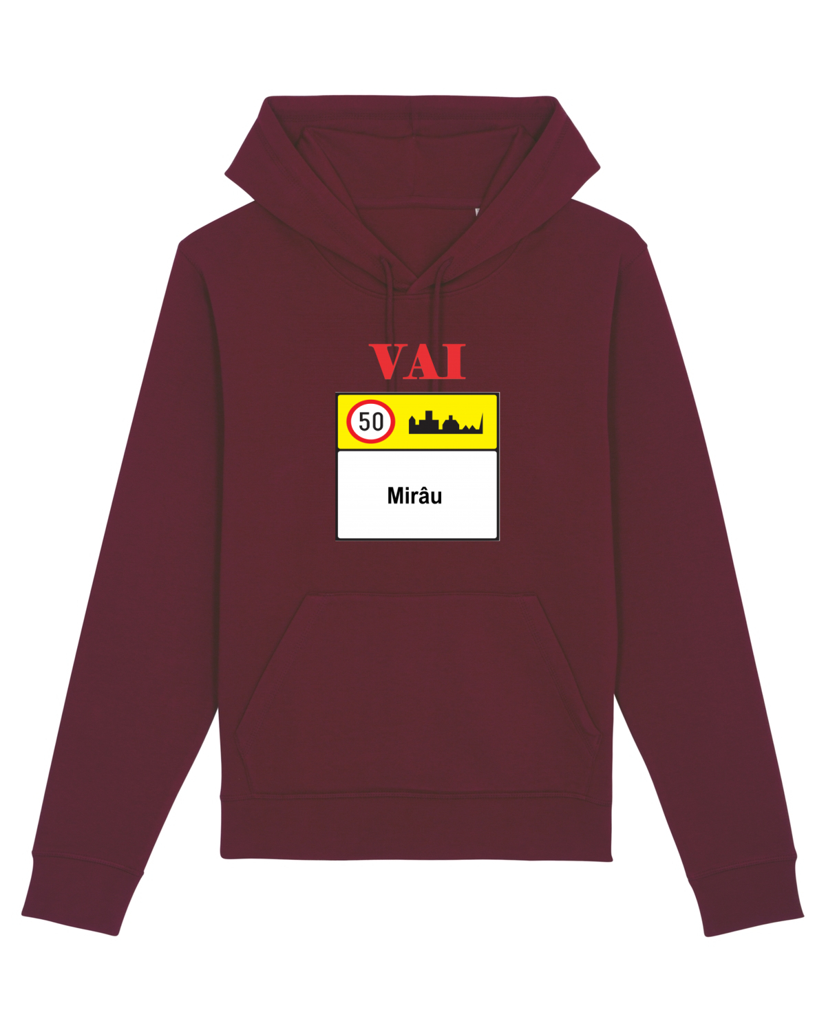 Hanorac Unisex Drummer Burgundy