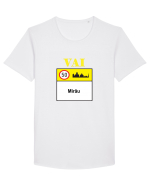 Vai Mirau v3 Tricou mânecă scurtă guler larg Bărbat Skater