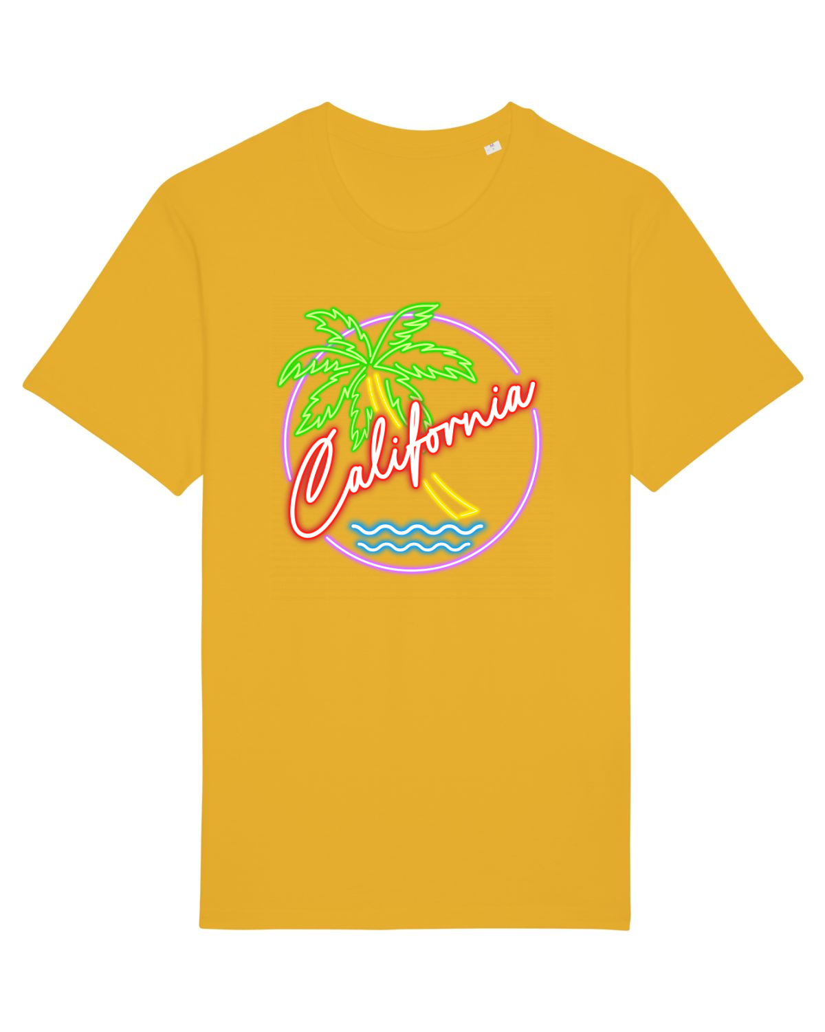 Tricou mânecă scurtă Unisex Rocker Spectra Yellow