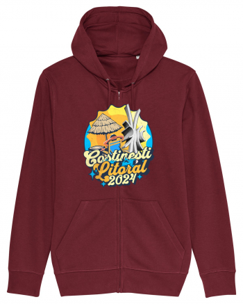 Costinesti Litoral 2024 - tricou numa' bun de luat la plaja Burgundy