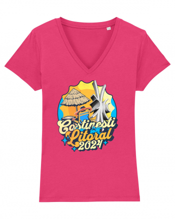 Costinesti Litoral 2024 - tricou numa' bun de luat la plaja Raspberry