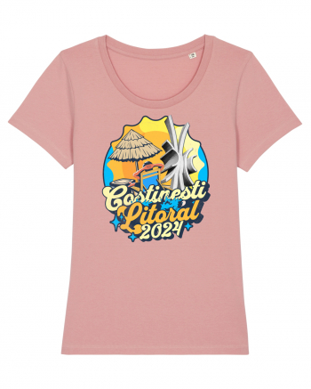 Costinesti Litoral 2024 - tricou numa' bun de luat la plaja Canyon Pink