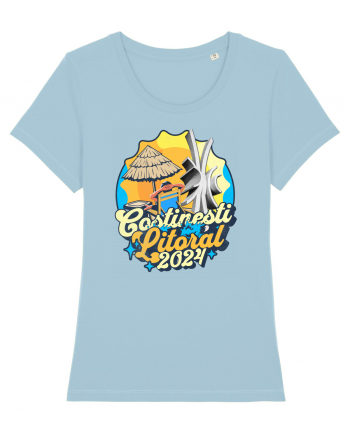 Costinesti Litoral 2024 - tricou numa' bun de luat la plaja Sky Blue
