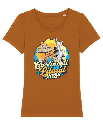 Costinesti Litoral 2024 - tricou numa' bun de luat la plaja Roasted Orange