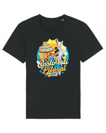 Costinesti Litoral 2024 - tricou numa' bun de luat la plaja Black