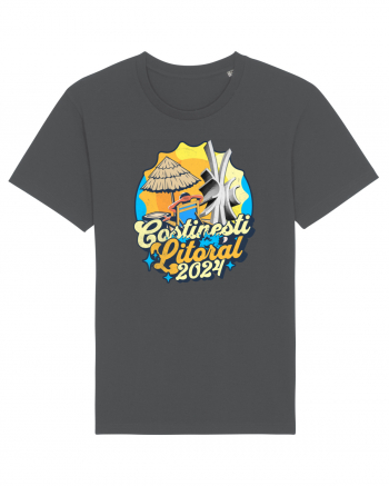 Costinesti Litoral 2024 - tricou numa' bun de luat la plaja Anthracite