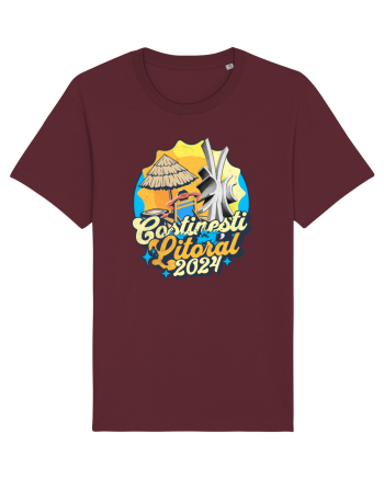 Costinesti Litoral 2024 - tricou numa' bun de luat la plaja Burgundy