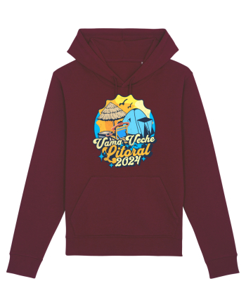 Vama Veche Litoral 2024 - Tricou de vamaiot Burgundy