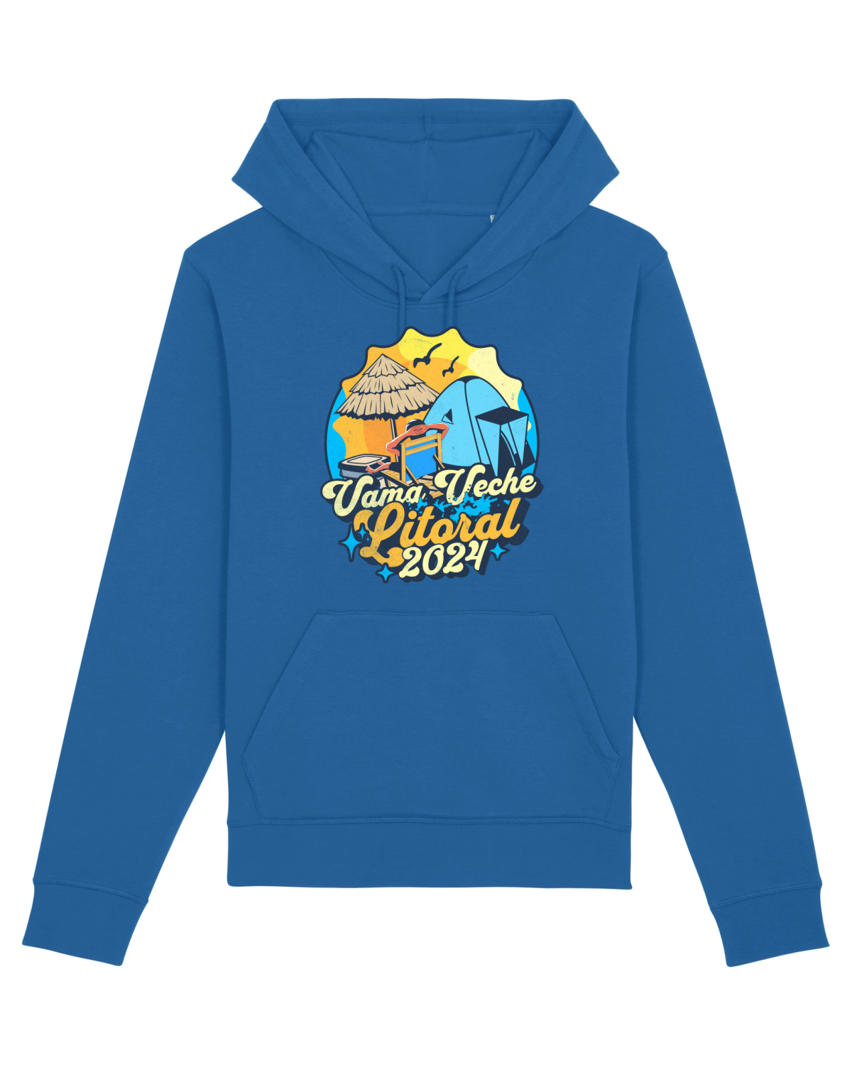 Hanorac Unisex Drummer Royal Blue