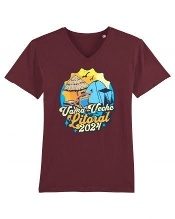 Vama Veche Litoral 2024 - Tricou de vamaiot Burgundy