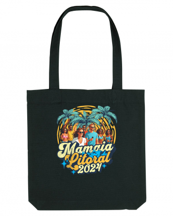 Mamaia Litoral 2024 - Tricou de beach party Black