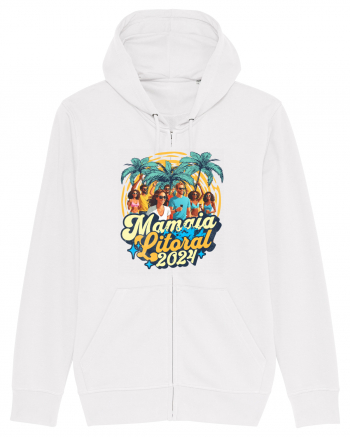 Mamaia Litoral 2024 - Tricou de beach party White