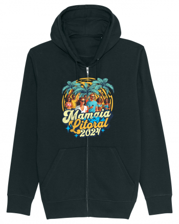 Mamaia Litoral 2024 - Tricou de beach party Black