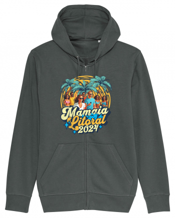 Mamaia Litoral 2024 - Tricou de beach party Anthracite