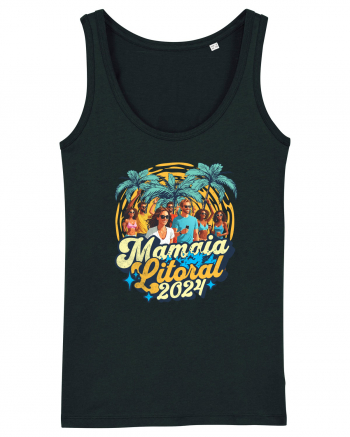 Mamaia Litoral 2024 - Tricou de beach party Black