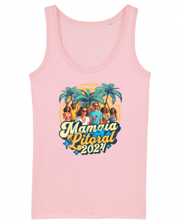 Mamaia Litoral 2024 - Tricou de beach party Cotton Pink