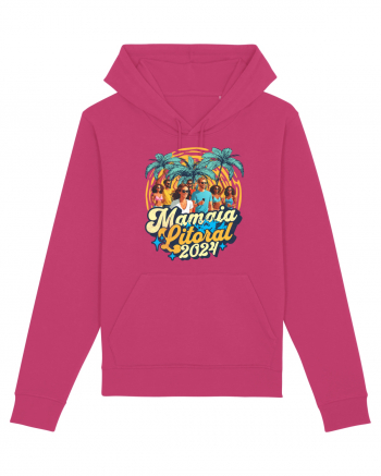 Mamaia Litoral 2024 - Tricou de beach party Raspberry