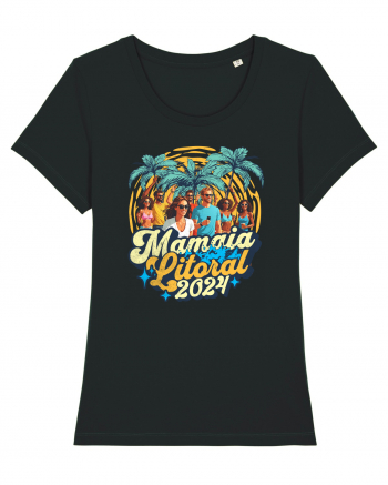 Mamaia Litoral 2024 - Tricou de beach party Black