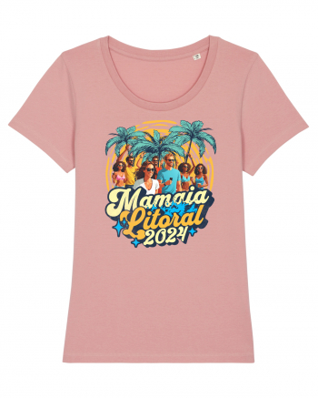 Mamaia Litoral 2024 - Tricou de beach party Canyon Pink