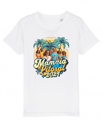 Mamaia Litoral 2024 - Tricou de beach party White