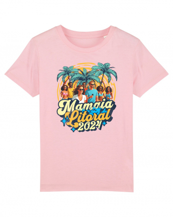 Mamaia Litoral 2024 - Tricou de beach party Cotton Pink