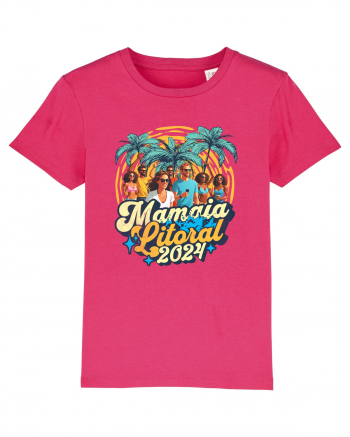 Mamaia Litoral 2024 - Tricou de beach party Raspberry