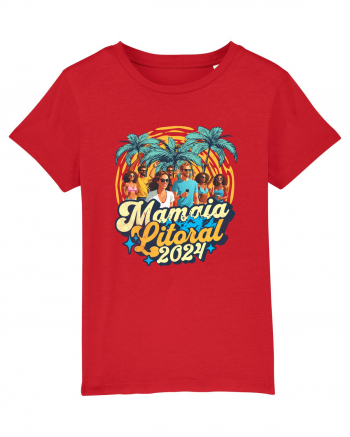 Mamaia Litoral 2024 - Tricou de beach party Red