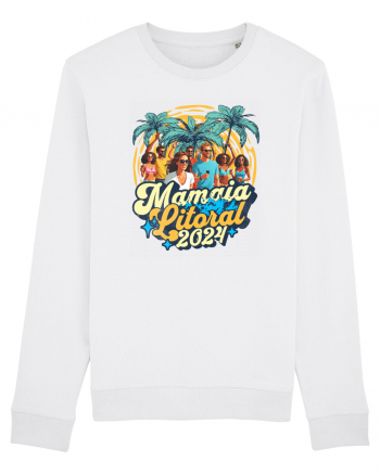 Mamaia Litoral 2024 - Tricou de beach party White