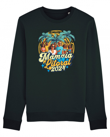 Mamaia Litoral 2024 - Tricou de beach party Black