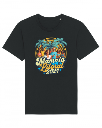 Mamaia Litoral 2024 - Tricou de beach party Black