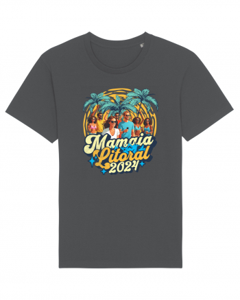 Mamaia Litoral 2024 - Tricou de beach party Anthracite