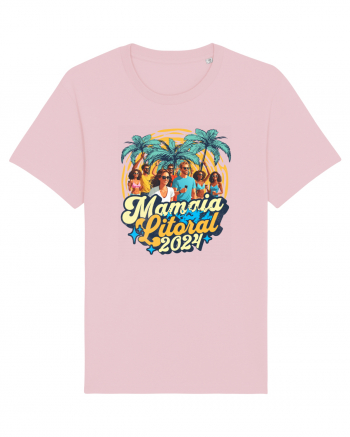 Mamaia Litoral 2024 - Tricou de beach party Cotton Pink