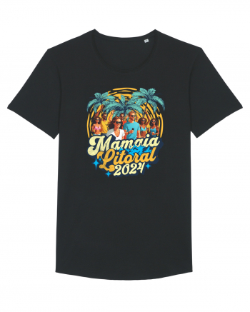 Mamaia Litoral 2024 - Tricou de beach party Black