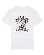 Dinozaur de vara - Poate sa vina si asteroidul, eu de aici nu ma misc Tricou mânecă scurtă Unisex Rocker