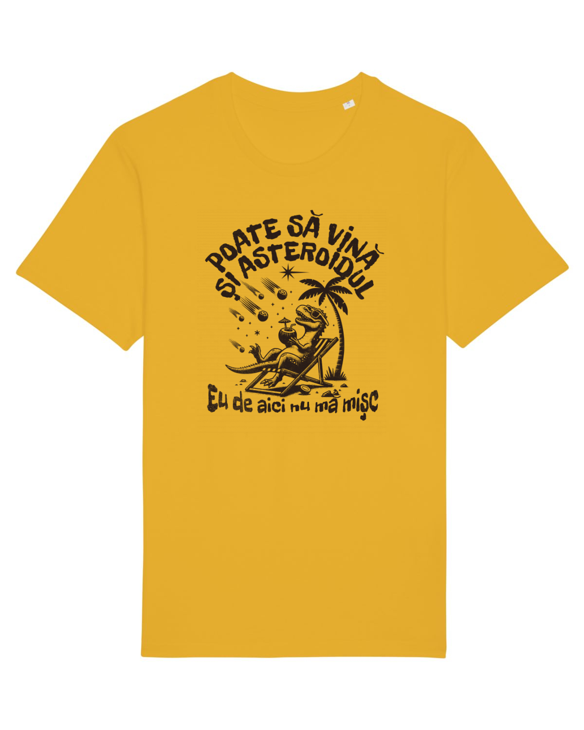 Tricou mânecă scurtă Unisex Rocker Spectra Yellow