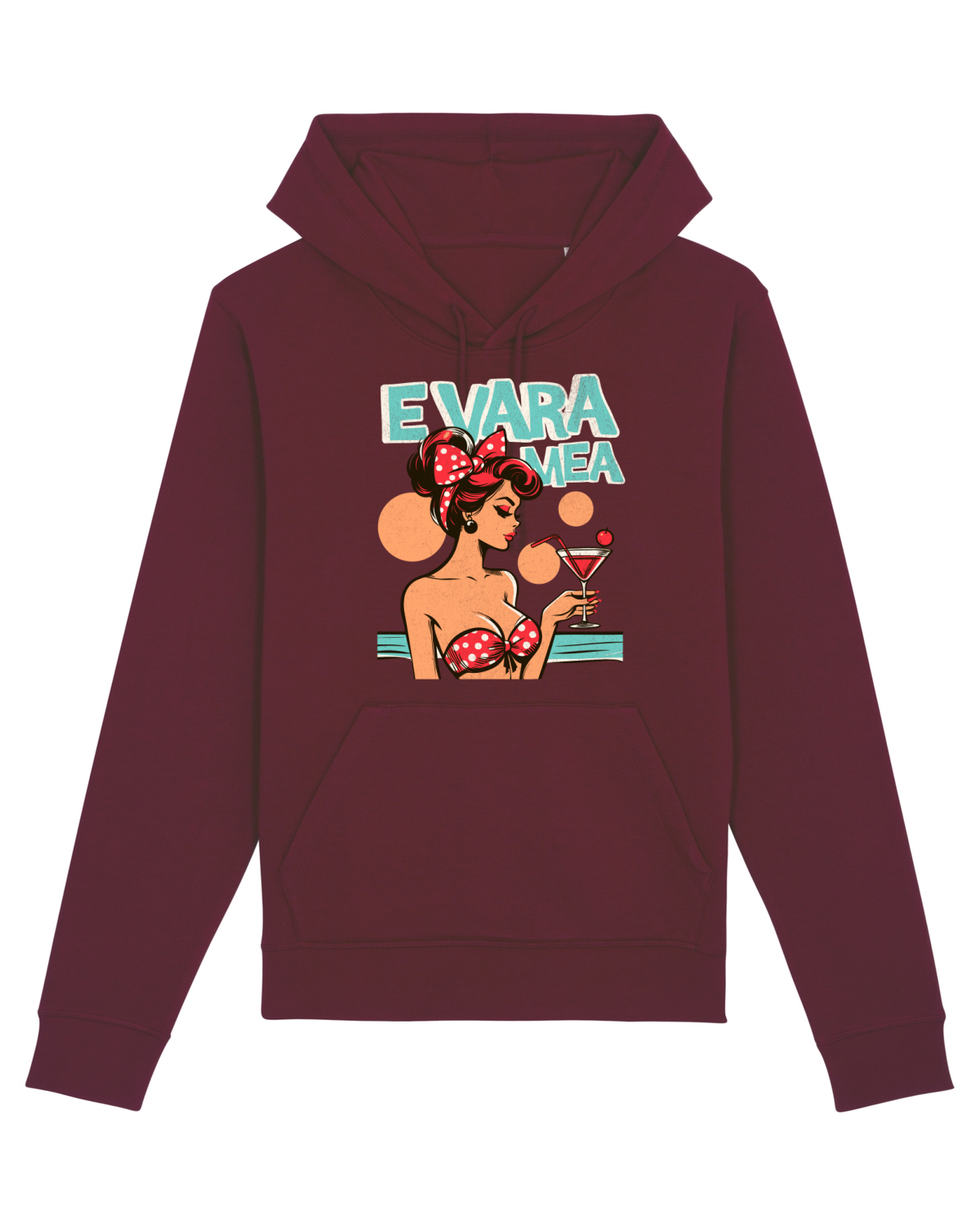 Hanorac Unisex Drummer Burgundy