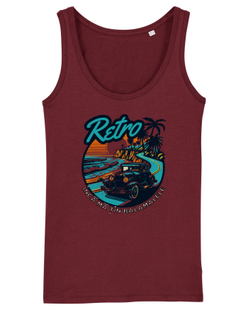 Retro de vara -Inca ma tin balamalele Burgundy