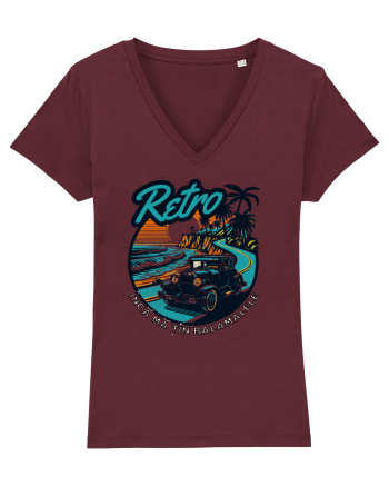 Retro de vara -Inca ma tin balamalele Burgundy