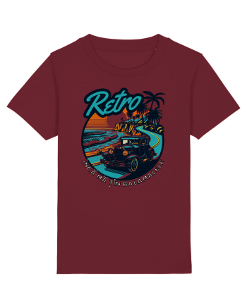 Retro de vara -Inca ma tin balamalele Burgundy