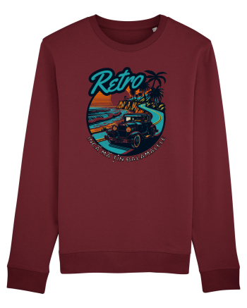 Retro de vara -Inca ma tin balamalele Burgundy
