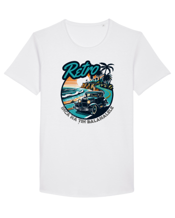 Retro de vara -Inca ma tin balamalele White