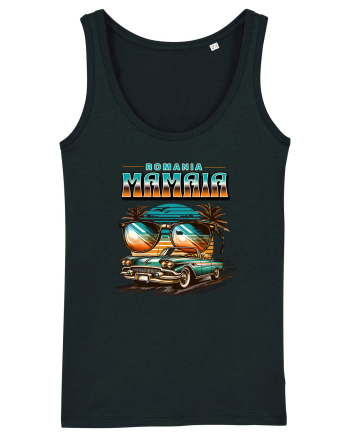 Romania Mamaia - Un tricou de vara, de plaja, de party Black