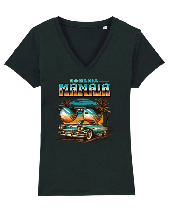 Romania Mamaia - Un tricou de vara, de plaja, de party Black